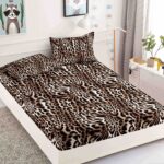 Husă de Pat 3 Piese – Finet Gros , Cearșaf cu Elastic 180×200+25 cm, 2 Fețe de Pernă 50×70