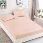 Husă de Pat 3 Piese – Finet Gros , Cearșaf cu Elastic 180×200+25 cm, 2 Fețe de Pernă 50×70