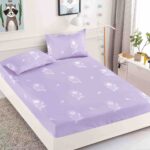 Husă de Pat 3 Piese – Finet Gros , Cearșaf cu Elastic 180×200+25 cm, 2 Fețe de Pernă 50×70