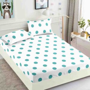 Husă Pat 3 Piese cu Elastic 180x200 cm ,cearceaf+2 fete de perna