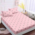 Husă Pat 3 Piese cu Elastic 180x200 cm ,cearceaf+2 fete de perna