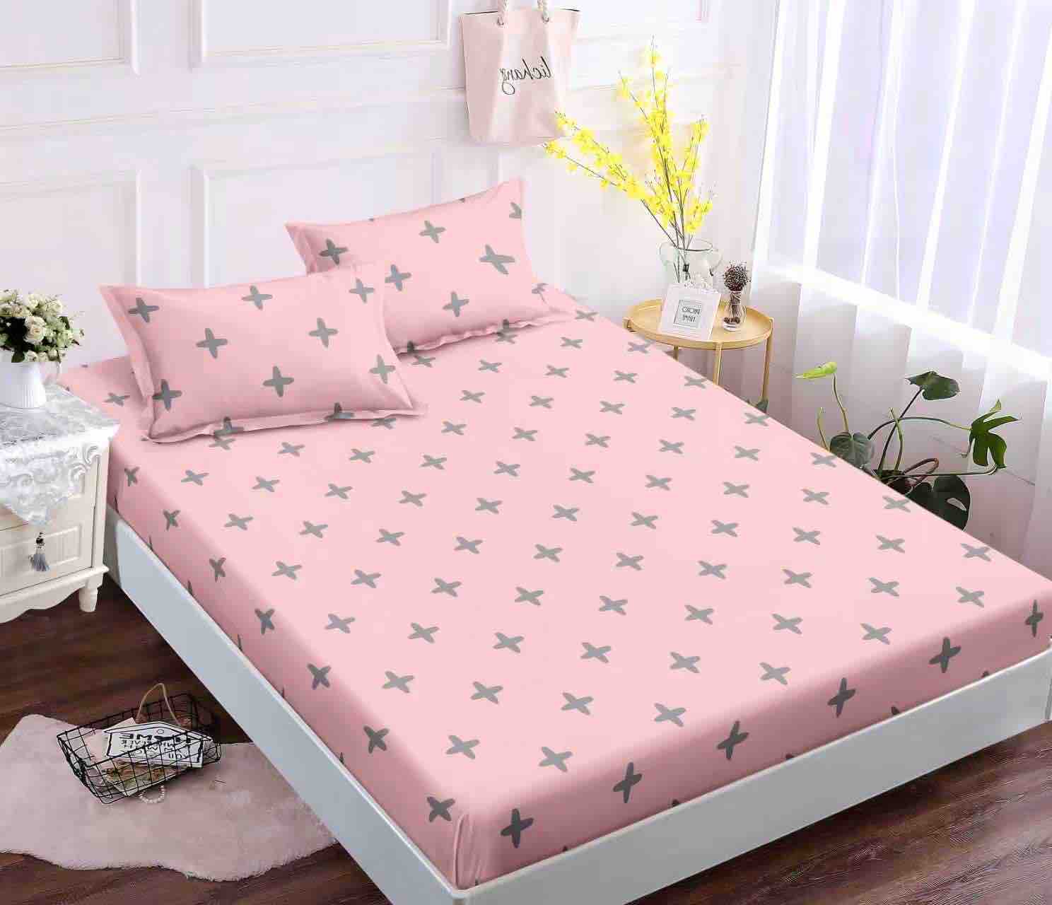 Husă Pat 3 Piese cu Elastic 180x200 cm ,cearceaf+2 fete de perna Husă Pat 3 Piese cu Elastic 180x200 cm ,cearceaf+2 fete de perna
