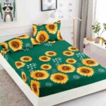 Husă de Pat 3 Piese – Finet Gros , Cearșaf cu Elastic 180×200+25 cm, 2 Fețe de Pernă 50×70