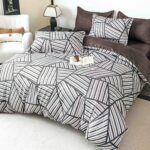 Lenjerie de pat Finet cu elastic 6 piese,king size