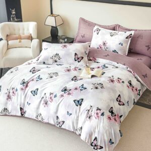 Lenjerie de Pat 6 Piese – Finet, Cearșaf cu Elastic, King Size